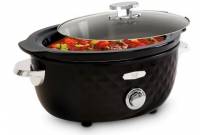 FRITEL Family SC 2290 Slow cooker 5.5 liter 210 W sort/krom